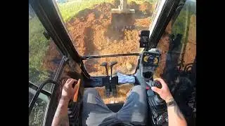 Escavadeira Hidráulica Case CX180 Operador Glauber Cardoso