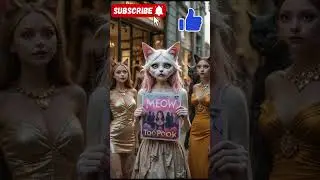 Meow Fashion Show  #animation #funnyanimal #funny #funnycat #kitty #cat # #shortsvideo@Raricon