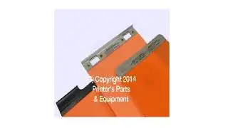 Printguard Transfer Cylinder JacketsFor Heidelberg SM 52, 74, 102, GTO52 and MO