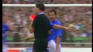 GRAEME SOUNESS SENDING OFF - CELTIC V RANGERS - 1987 SCOTTISH FOOTBALL MATCH