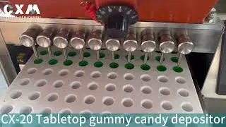 CX-20 Gummy depositor,tabletop gummy making machine