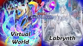 Virtual World (P.U.N.K.) vs Labrynth - MISSPLAY galore | YuGiOh! Master Duel