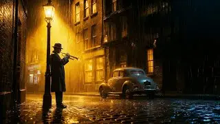 Lonely Jazz | Melancholic Trumpet Noir Ambient for Sleep and Relaxation