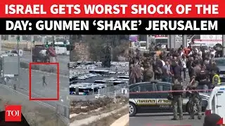 Israel Under FIRE: &lsquo;Palestinians&rsquo; With Machine Guns Attack Bus In Jerusalem, 10+ Shot | Watch