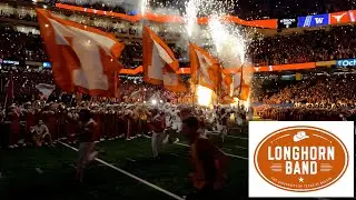 Team Entrance - Texas vs. Washington - CFP Semifinal - 1/1/2024 - University of Texas Longhorn Band