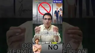 do not buy a term insurance plan!#suscribe #liwk #music #song #like #mutualfunds #share #sharemarket