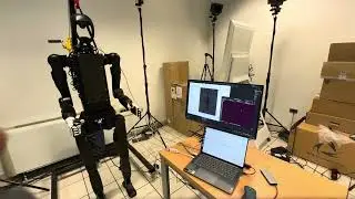 Unitree H1-2 Humanoid Real Time Motion Control and RViz Visualization