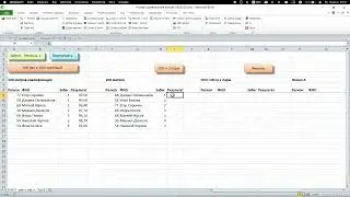 Распределение этапов соревнований роллеров. Excel