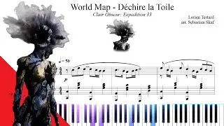 World Map - D&eacute;chire la Toile | Clair Obscur: Expedition 33 Piano cover