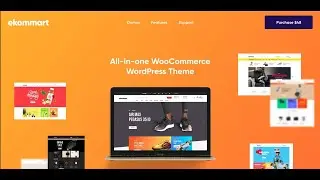 Ekommart - All-in-one eCommerce WordPress Theme | Multipurpose eCommerce Elementor Theme