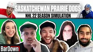 SIMULATING THE SASKATCHEWAN PRAIRIE DOGS' FIRST SEASON IN NHL22