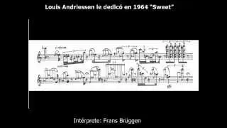 Frans Brüggen and the contemporary music (Berio, Andriessen, Shinohara and Ishii)