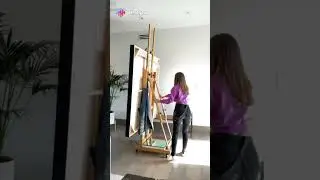 Big Art Painting Pure Vanilla Cookie #shorts #roadto3ksubscribers #tempo #tempoapp