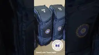 INDIAN TEAM KIT BAGS