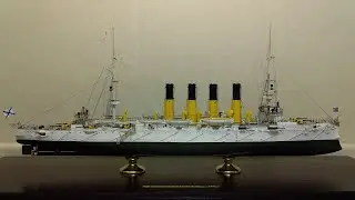 ЗВЕЗДА. Крейсер ВАРЯГ. Масштаб 1/350 / ZVEZDA. The Cruiser VARYAG. Scale 1/350.