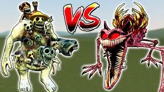 ZOONOMALY BOSS VS POPPY PLAYTIME FAMILY in Garry's Mod