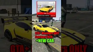 GTA Plus Feb 2026 Update NEW Unreleased Car Itali Classic Early Access
