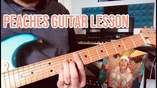 Justin Bieber - PEACHES GUITAR TUTORIAL