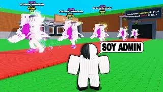 ME DIERON ADMIN y PUSE los BRAINROTS M&Aacute;S RAROS en Steal a Brainrot (roba un brainrot)