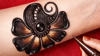 Very Easy Arabic Mehndi Design||Mehndi Design Simple Stylish||Easy Mehndi Design||Mehndi Design 