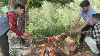 Most Beautiful Nepali Mountain Village | Himalayan Side Chicken Cutting Happy Life And Rural Nepal |