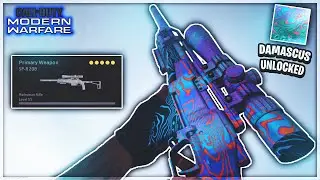*FAST* SP-R 208 (R700) DAMASCUS SNIPER UNLOCKED!! (Call Of Duty Modern Warfare SEASON 6)