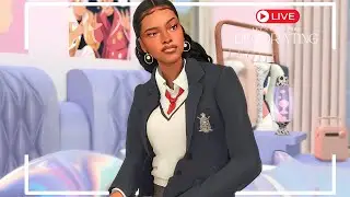 High School Makeover |  The Sims 4 Decorating Stream & Let's Play Prep