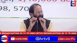 Presentation on Krishna River Water at Praja Bhavan