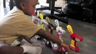 Thomas and Friends Trackmaster Village Train Whistles!