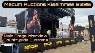 Countryside Customs interviewed on the Mecum Auctions Main Stage in Kissimmee.