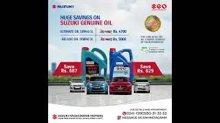 Huge Discounts on Suzuki Genuine Oil | Limited Stock