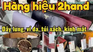 H&agrave;ng hiệu 2hand ở cửa h&agrave;ng Nhật | T&uacute;i, v&iacute;, d&acirc;y lưng, k&iacute;nh mắt ch&iacute;nh h&atilde;ng: LV, Gucci, Dior, Coach...