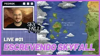 Escrevendo o Lore de Skyfall RPG | Live de Escrita