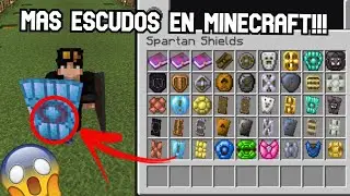 Mas Escudos en Minecraft!! - Spartan Shield Mod - Mod review - (1.10.2 - 1.18.1) - 2024