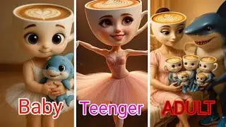 Let&rsquo;s Dance with Ballerina Cappucina! 🎀💫--  kids music, meme song, brainrot meme, funny kids, kids