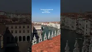Absolute best view in Venice #venicetravel #views
