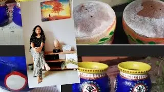 TREASURE FROM TRASH.....old clay pot makeover