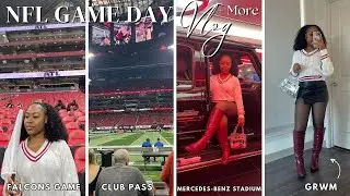 NFL Game Day Vlog| GRWM + Unboxing + Grocery haul + More