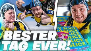 😱🤯 4.000 m FALLSCHIRMSPRUNG mit KNOSSI! - | Happy Slice!