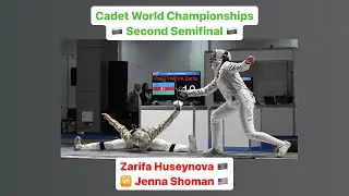 Cadet Worlds 2023 CWS - L4 - Zarifa Huseynova AZE v Jenna Shoman USA