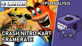 Crash Nitro Kart  |  Gamecube  |  Frame Rate Test