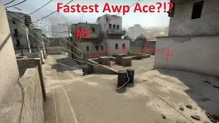 WORLD FASTEST AWP ACE!?!                       Aces #1