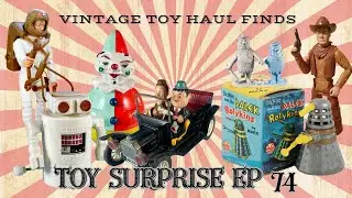 Toy Surprise Ep 74- Vintage Toy Haul score 