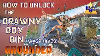 How To Unlock The Brawny Boy Bin (Wasp Hive Locations) | Easy Grounded Guides