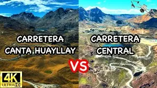 Rutas del Perú 🇵🇪: Carretera Central VS Carretera Lima Canta Huayllay 2023