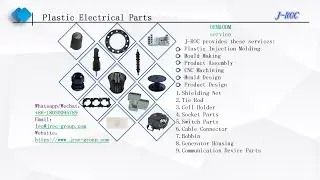 Custom Plastic Injection Molding Parts for Electrical Electronic Electric Products Accessories