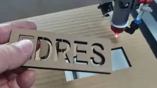 Cut Paper box 6mm CO2 Laser Cutting Engraving Machine