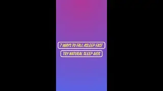 TRY NATURAL SLEEP AIDS!