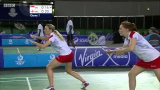 WD R16 - SIN vs ENG - 2014 Commonwealth Games badminton
