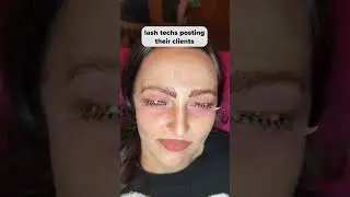 Lash Techs Posting Their Clients